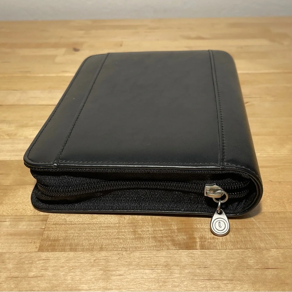 Franklin Covey 365 Monthly/Weekly  Black Planner Organizer 2006-2007